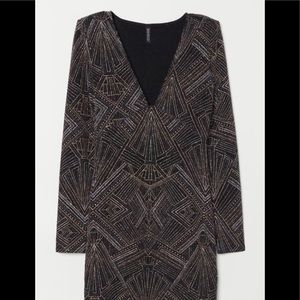 Black Glittery dress